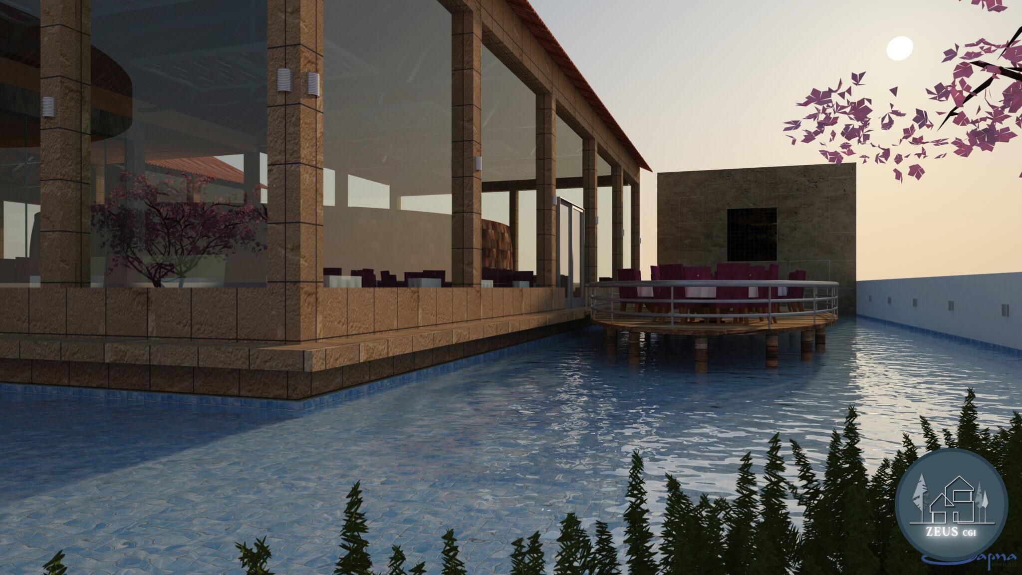 Building exterior visualization in Mumbai Maharashtra by ZeusCGI